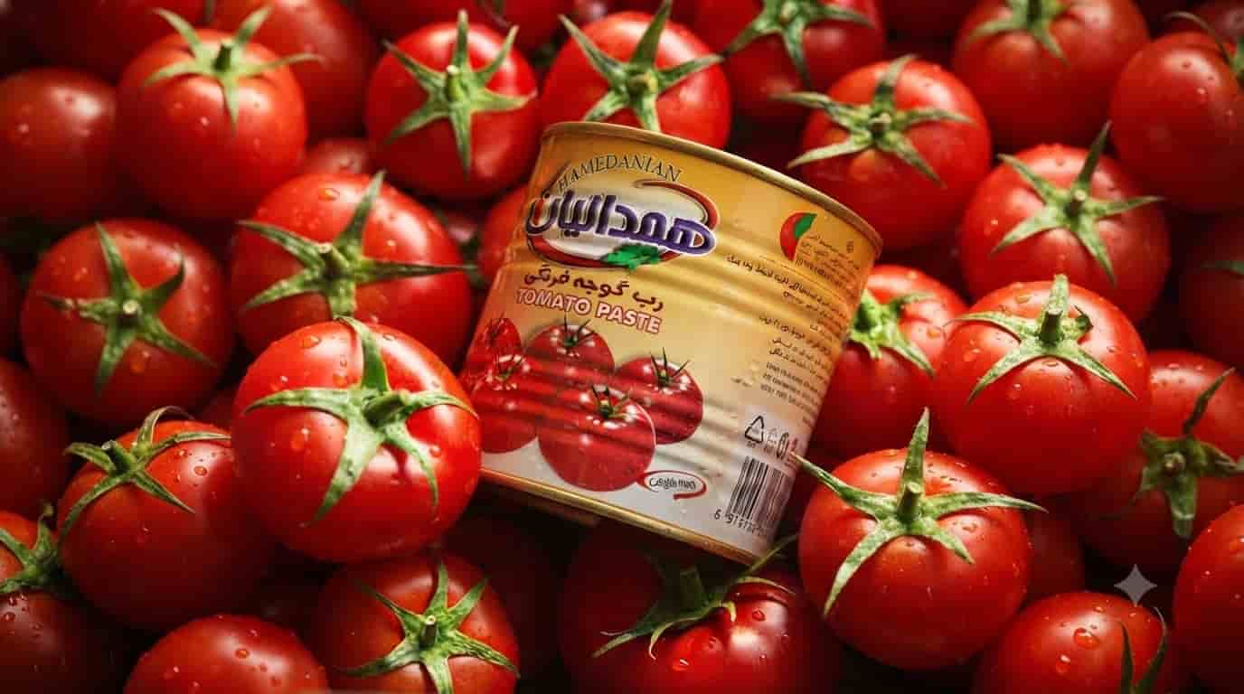 رب گوجه فرنگی همدانیان مناسب طبخ انواع غذاهای ایرانی